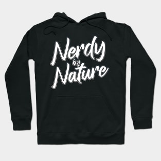 Nerdy By Nature grey Hoodie